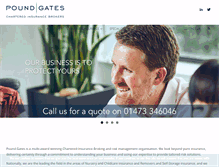 Tablet Screenshot of poundgates.com